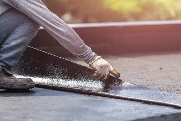 Professional Crawl Space Encapsulation technician working in Colon, MI
